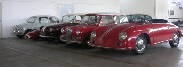 Rimessaggio auto d'epoca a Reggio Emilia