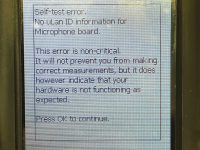 2250 Self-test error