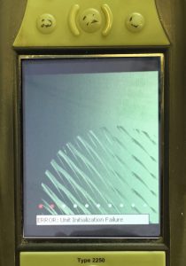 2250 Unit initialization failure